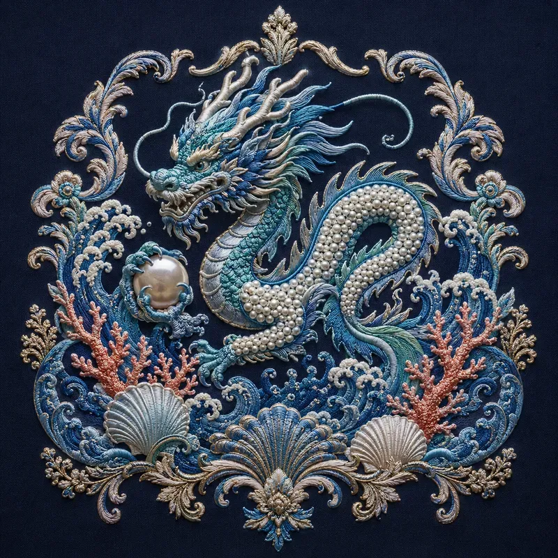 Mythic Embroidery Designs