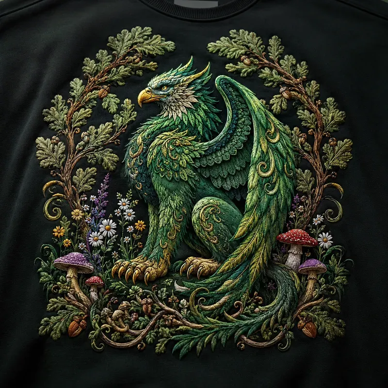 Mythic Embroidery Designs