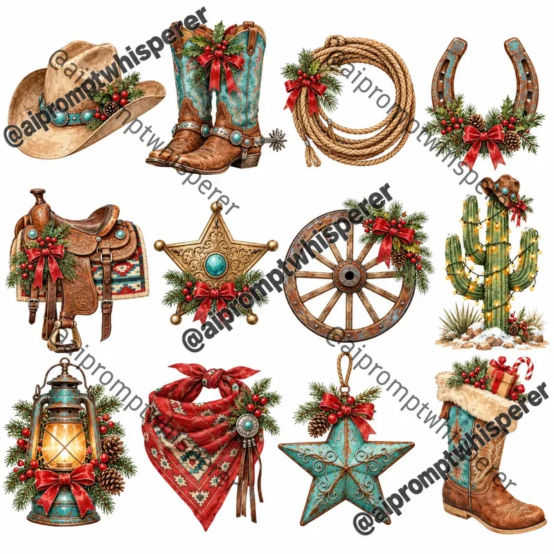 Free Country Western Clipart For Etsy
