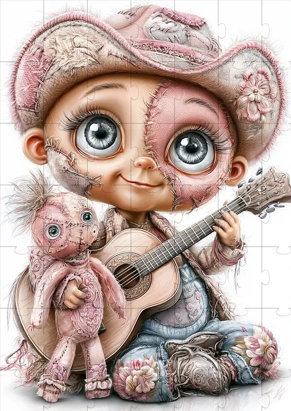 Cute Stitched Career Characters