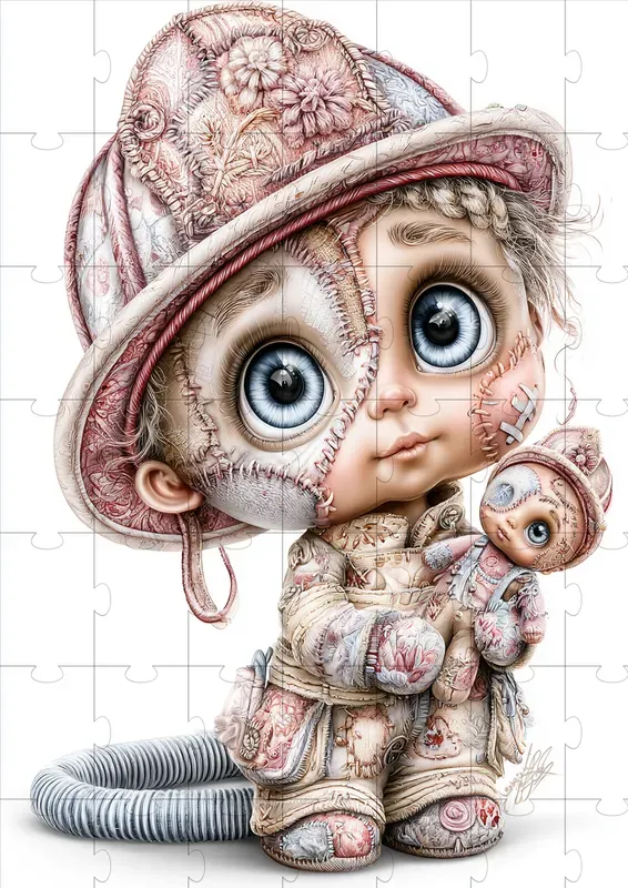 Cute Stitched Career Characters