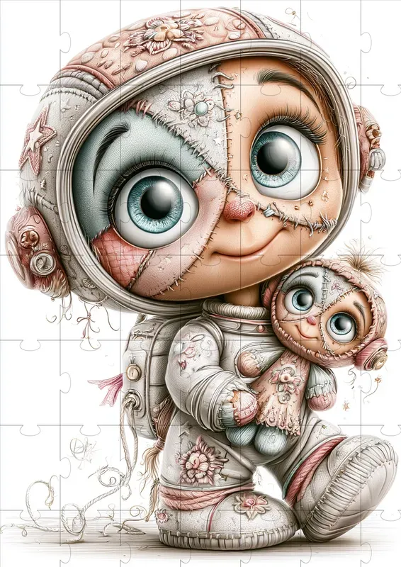 Cute Stitched Career Characters