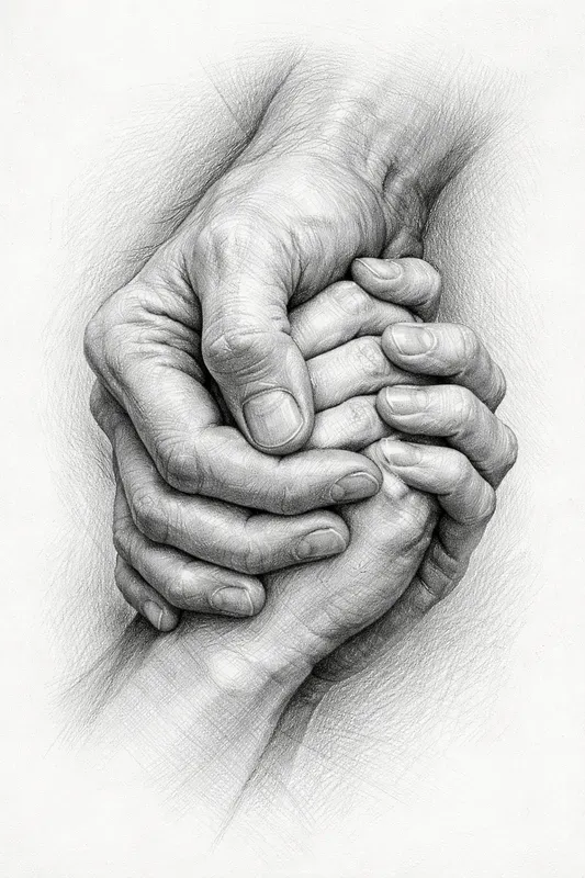 Graphite Surreal Portraits