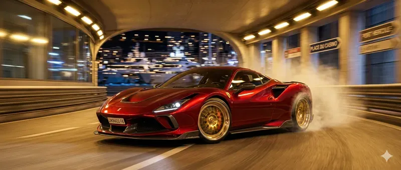 Cinematic Motion Blur Car Drifts