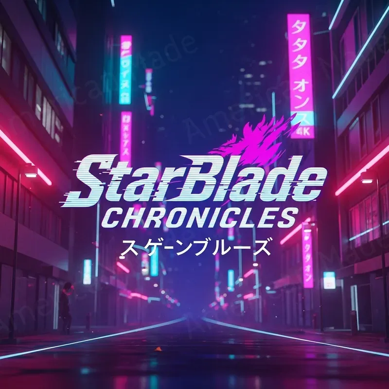 Anime Odyssey Typography Logos