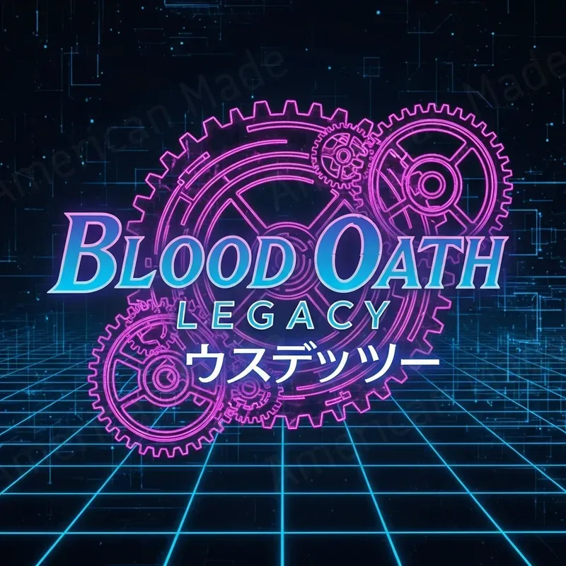 Anime Odyssey Typography Logos