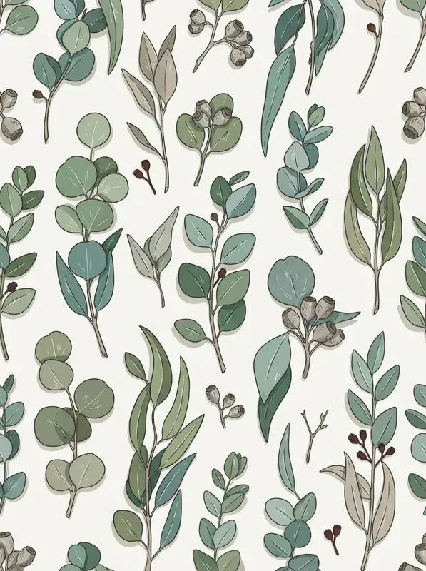 Flat Vector Editorial Seamless Patterns