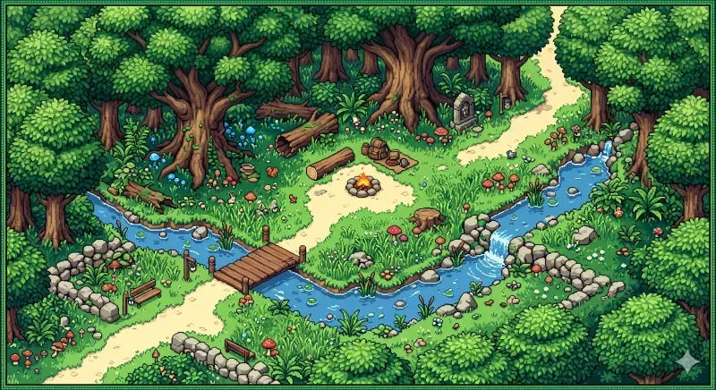 Retro Pixel Art Games