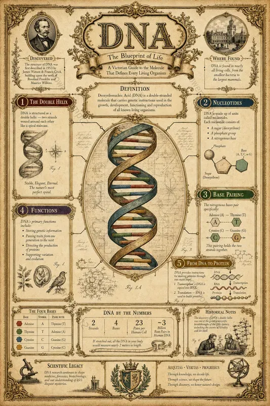 Victorian Educational Infographics