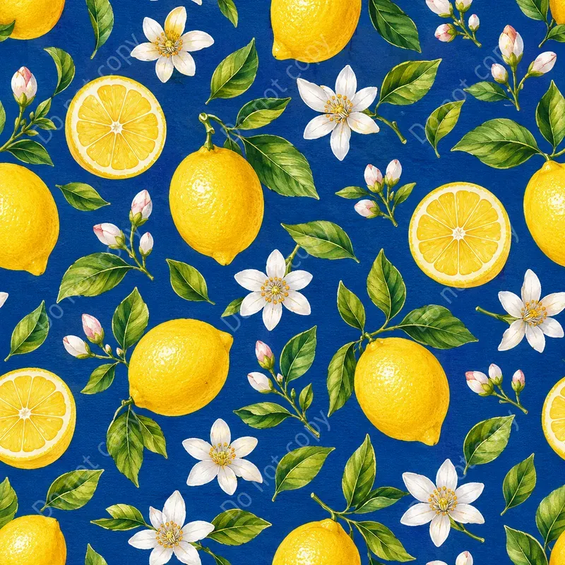 Fruit Market Seamless Patterns
