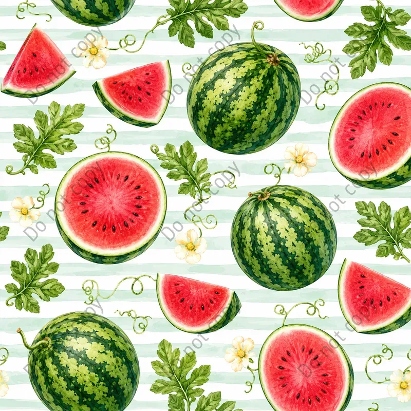 Fruit Market Seamless Patterns