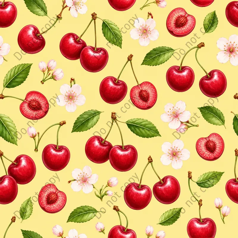 Fruit Market Seamless Patterns
