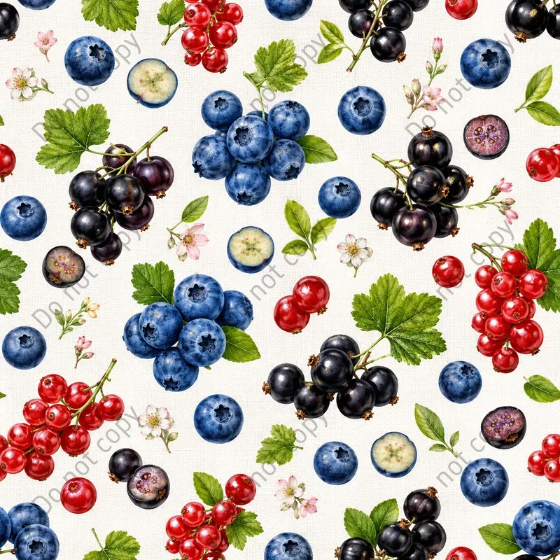 Fruit Market Seamless Patterns