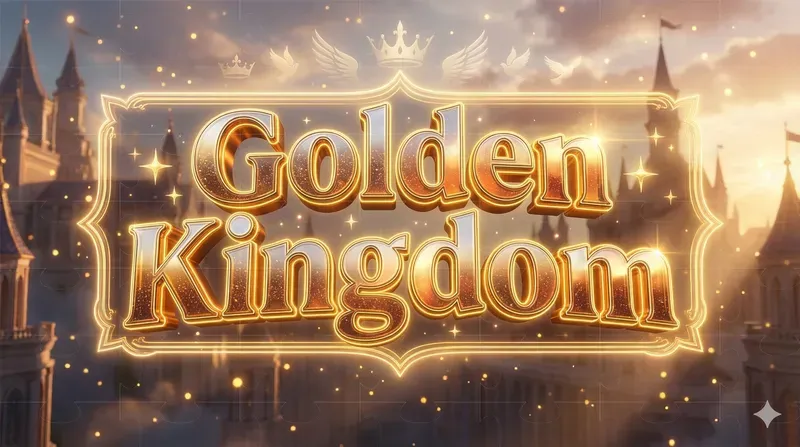 3D Fantasy Neon Glass Text Logos