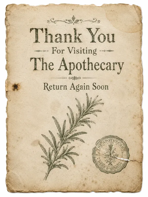Vintage Apothecaries