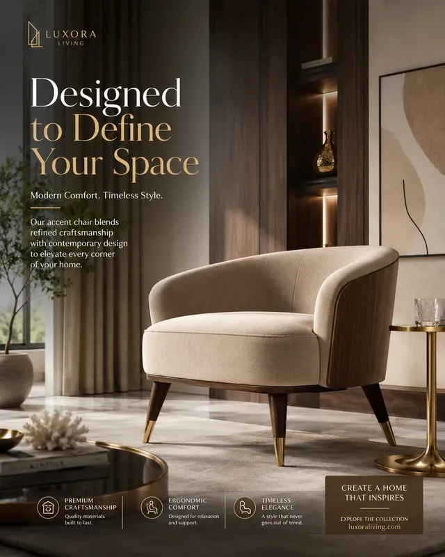 Furniture Ad Poster Creators