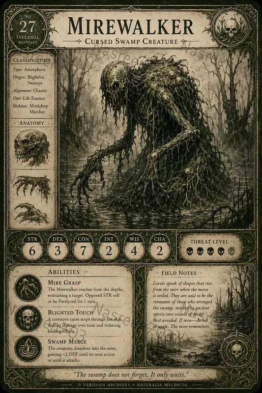 Mythic Bestiary Card Series