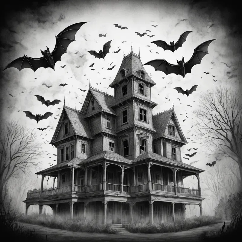 Black And White Pencil Strokes