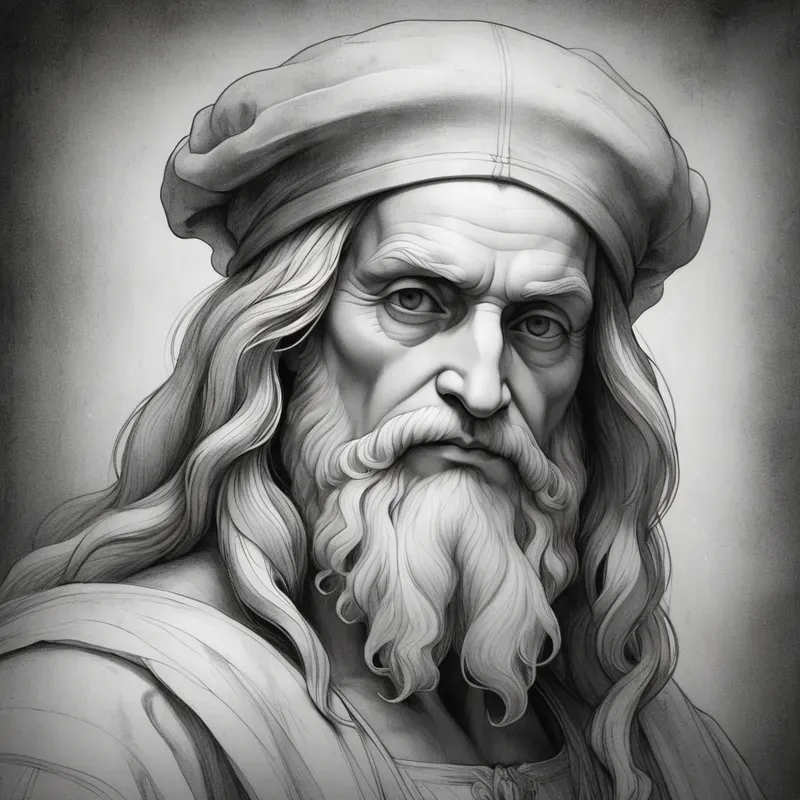 Black And White Pencil Strokes