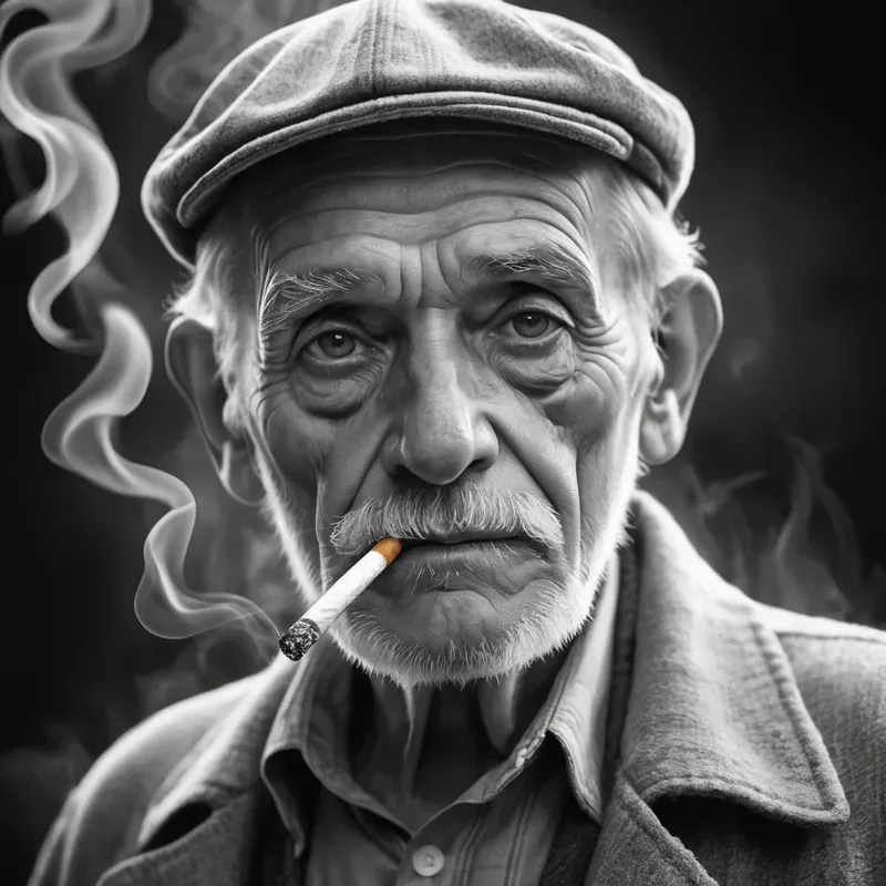 Black And White Pencil Strokes