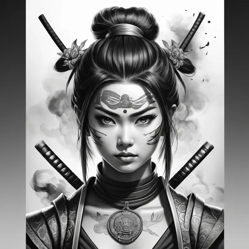 Black And White Pencil Strokes