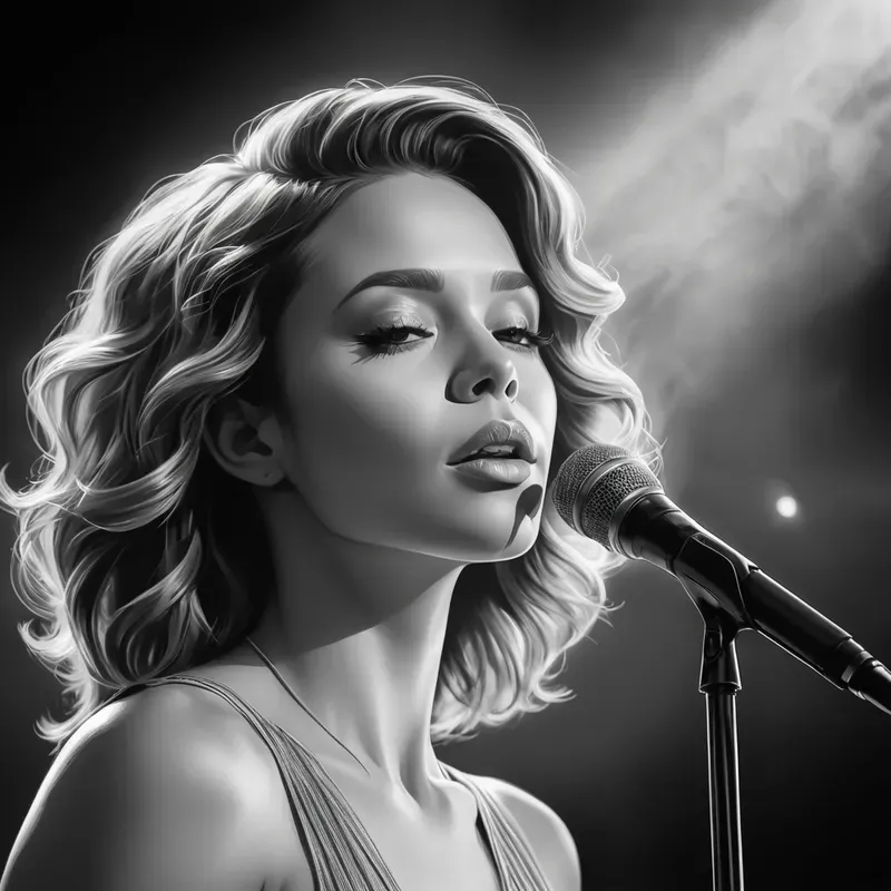 Black And White Pencil Strokes