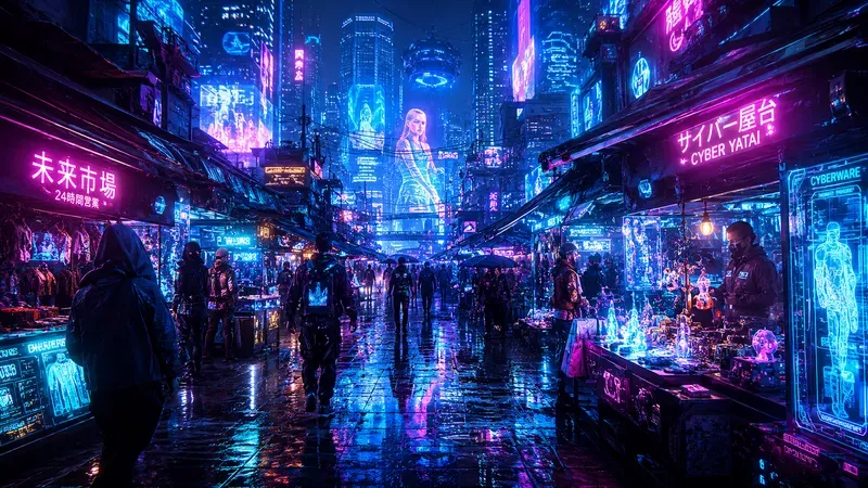 Cyberpunk Thumbnail Creators