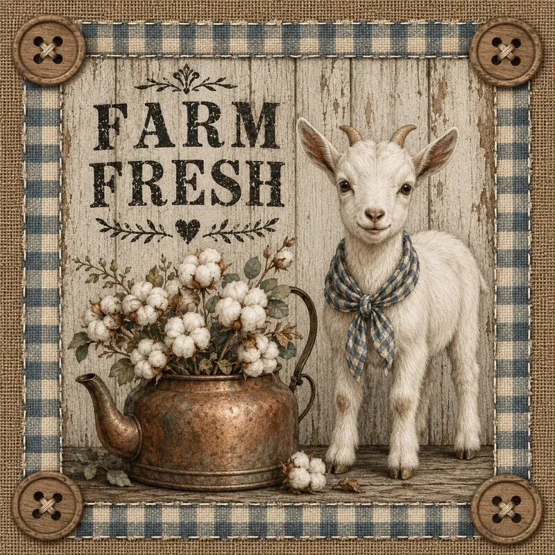 Rustic Farmhouse Wall Art Prints