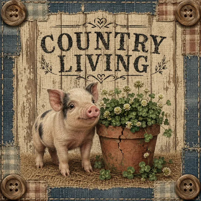 Rustic Farmhouse Wall Art Prints