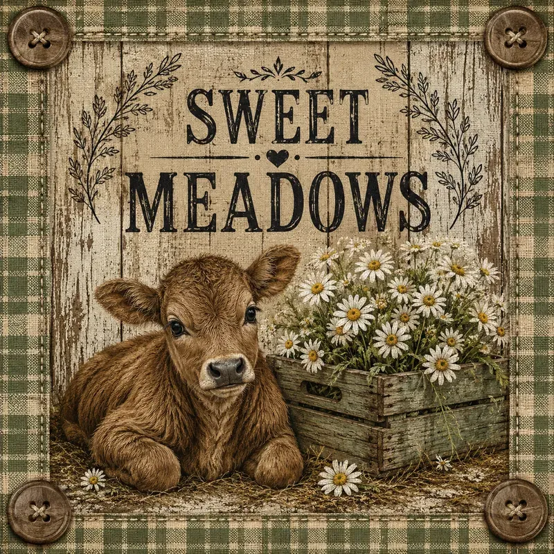 Rustic Farmhouse Wall Art Prints