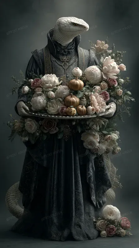 Surreal Victorian Animals Art