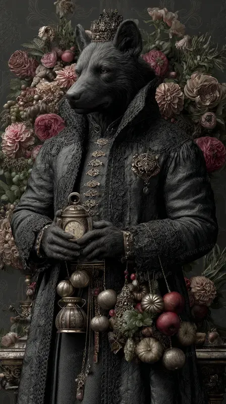 Surreal Victorian Animals Art