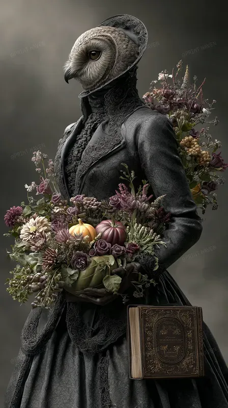 Surreal Victorian Animals Art