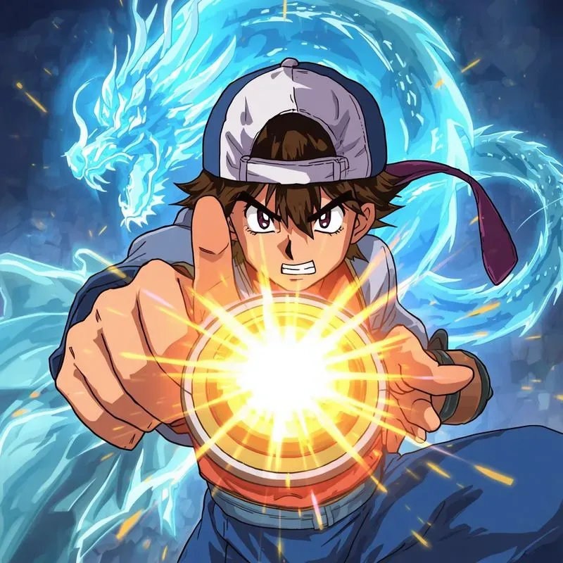 Retro 2000s Anime Battle Characters