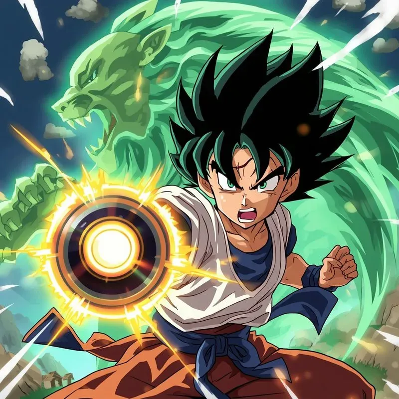 Retro 2000s Anime Battle Characters