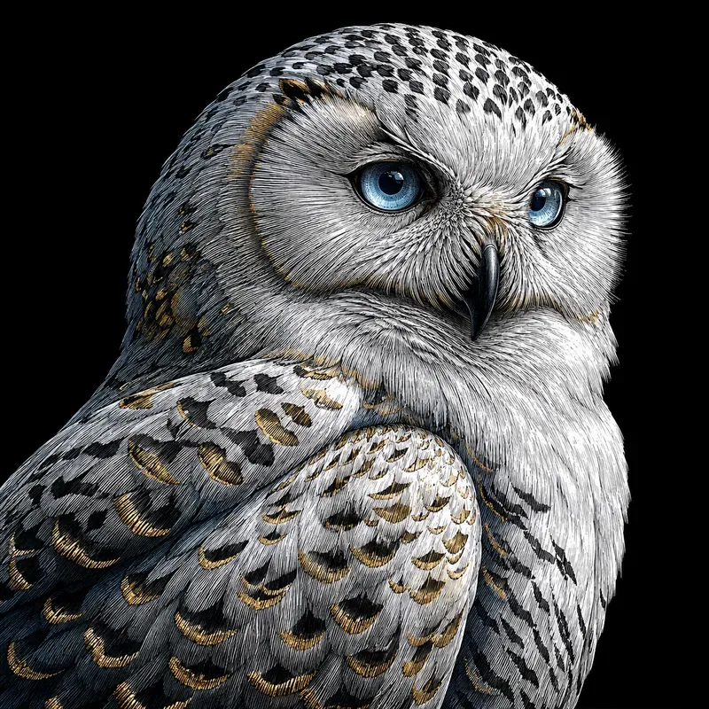 Scratchboard Wildlife Art