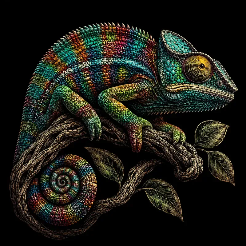 Scratchboard Wildlife Art