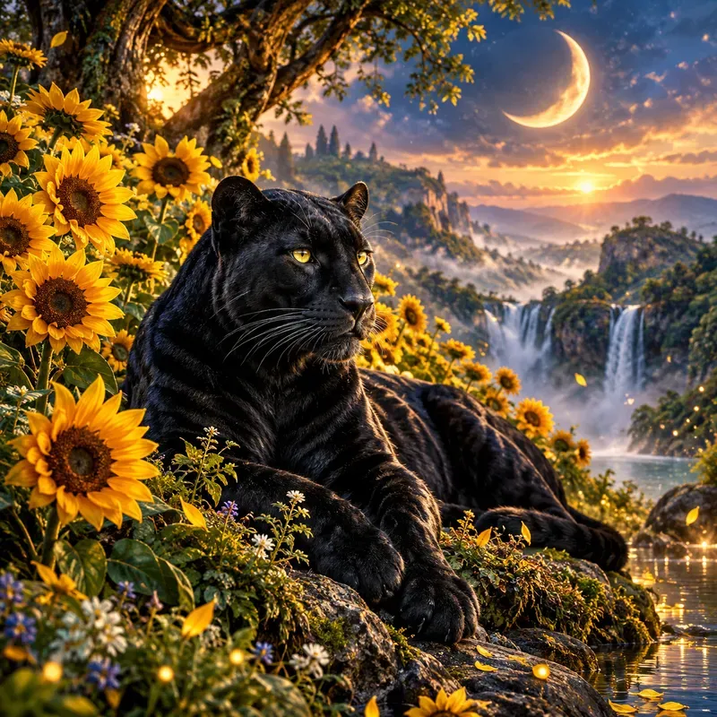 Mystical Wildlife Dreamscapes