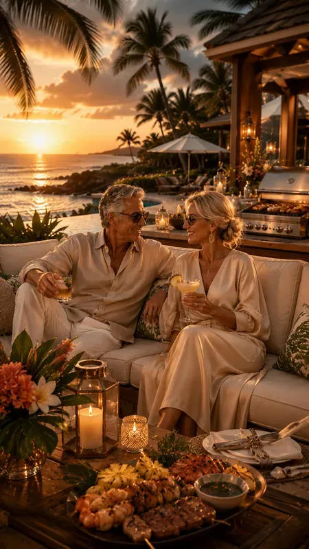 Luxury Hawaiian Resort Barbecues