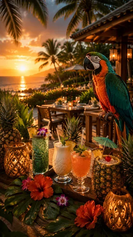 Luxury Hawaiian Resort Barbecues