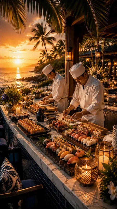 Luxury Hawaiian Resort Barbecues