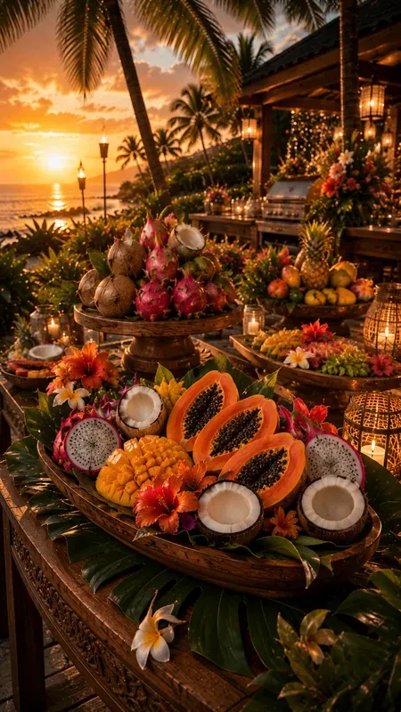 Luxury Hawaiian Resort Barbecues