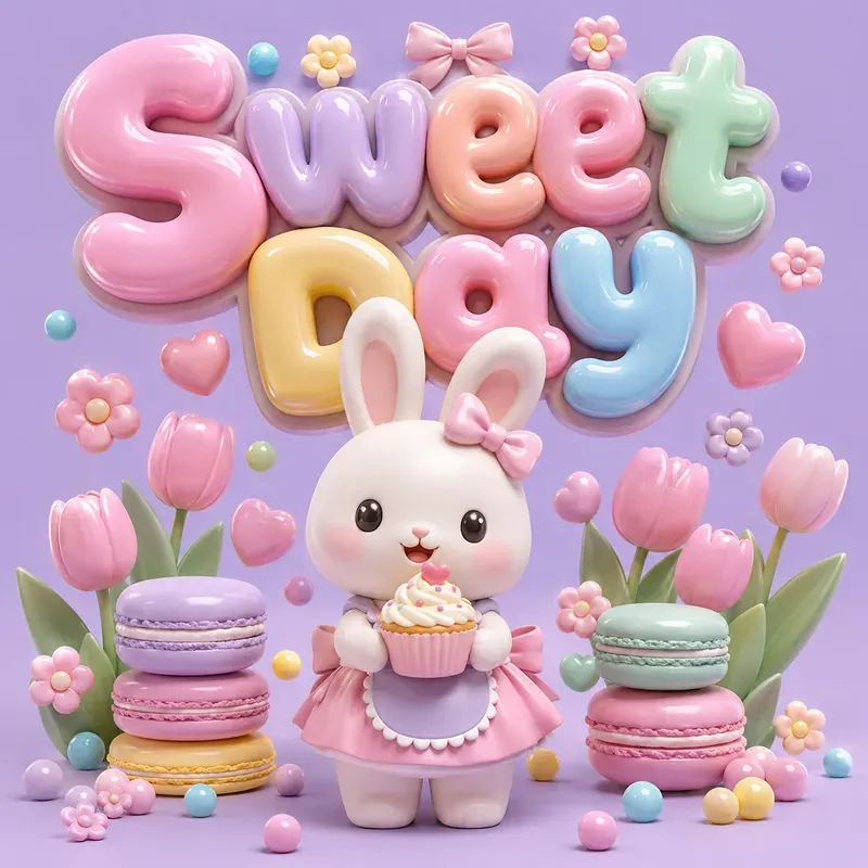 Cute Kawaii Character Displays