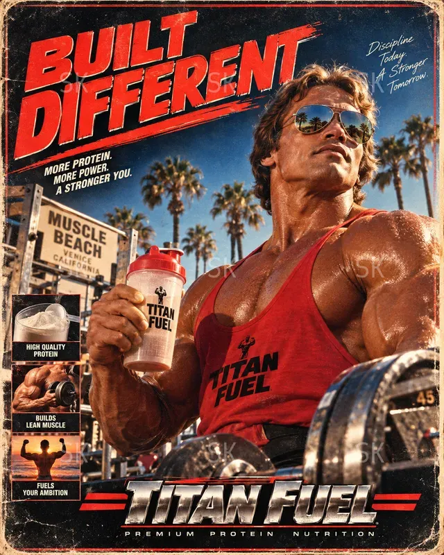 Cinematic 80s90s Retro Advertisements