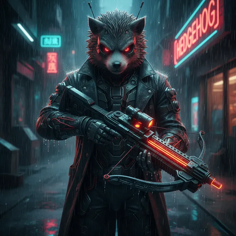 Cyberbeast Arsenal Rainpunk Cinematics