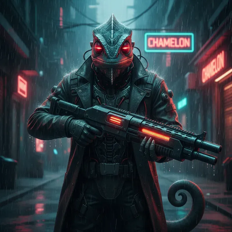 Cyberbeast Arsenal Rainpunk Cinematics