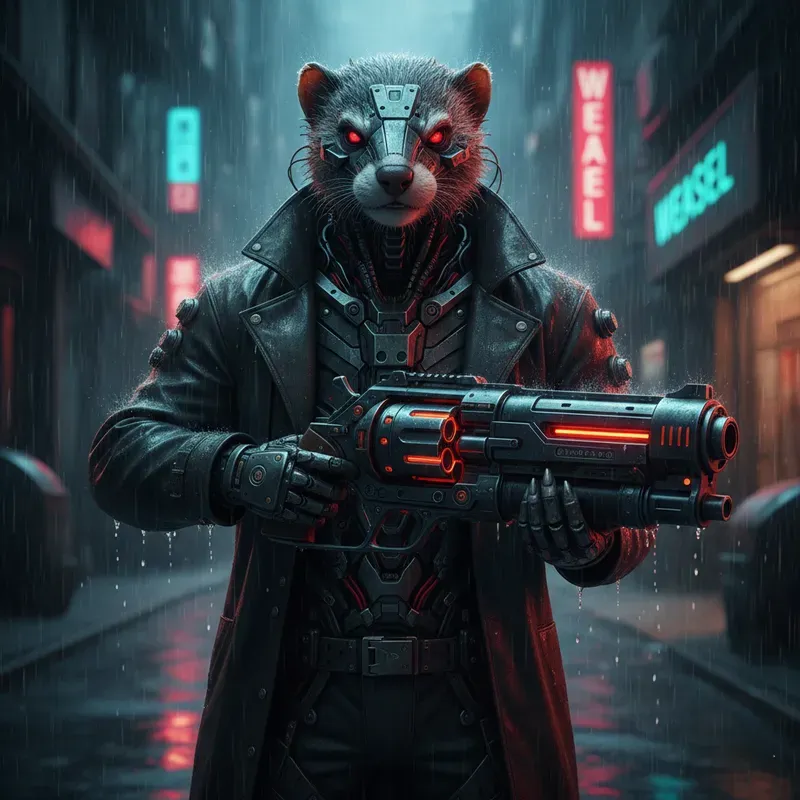 Cyberbeast Arsenal Rainpunk Cinematics