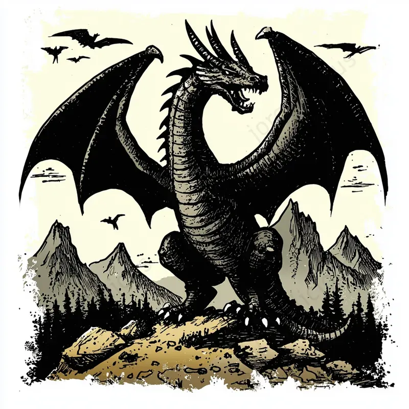 Vintage Ink Illustrations