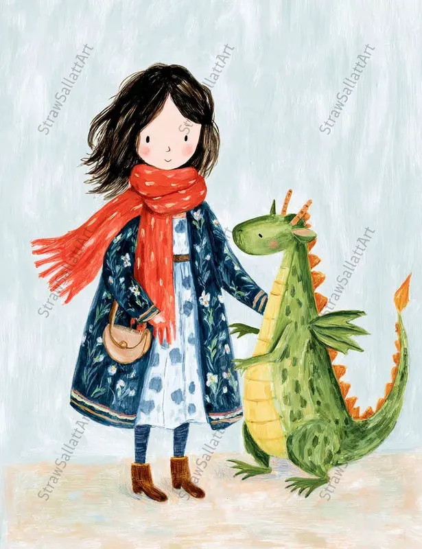 Elegant Simple Storybook Illustrations