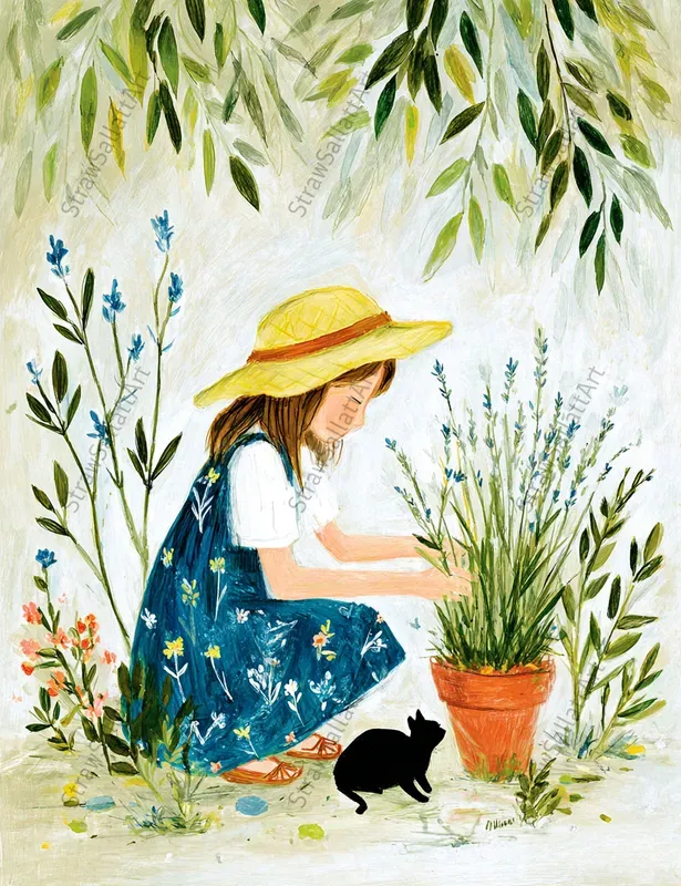 Elegant Simple Storybook Illustrations